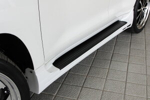 M'z SPEED サイドステップ 未塗装 FRP ランドクルーザー URJ202W H27.8〜R3.7 ZX/GX除く ラヴライン 2311