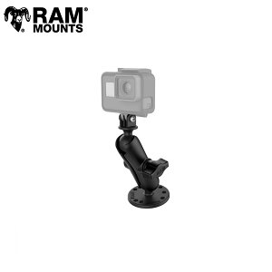 �����}�E���g GoPro�}�E���g�����E���h�x�[�X�Z�b�g(�W���A�[��) 1�C���`�{�[�� RAM-B-138-GOP1U
