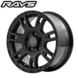 RAYS レイズ TEAM DAYTONA チームデイトナ D207 Matte Black (BZZ) 16×7.0J 5H PCD100 +48 アルミホイール1本