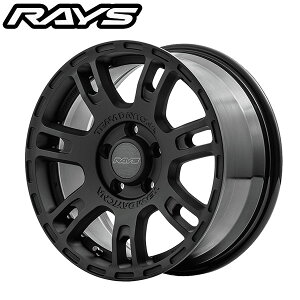RAYS CY TEAM DAYTONA `[fCgi D207 Matte Black (BZZ) 16×7.0J 5H PCD114 +32 A~zC[1{