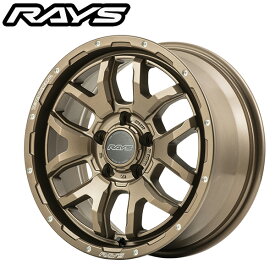 RAYS レイズ TEAM DAYTONA チームデイトナ F6 BOOST ブースト Dark Bronze (Z5) 17×8.0J 6H PCD139 +20 アルミホイール1本