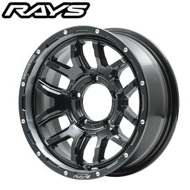 RAYS レイズ TEAM DAYTONA チームデイトナ F6 BOOST ブースト Semigloss Black (N1) 16×5.5J 5H PCD139 +20 アルミホイール1本 ジムニー JB23W/JB64W