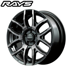 RAYS レイズ TEAM DAYTONA チームデイトナ F6 DRIVE ドライブ Clear Black (BFJ) 18×7.5J 5H PCD114 +38 アルミホイール1本