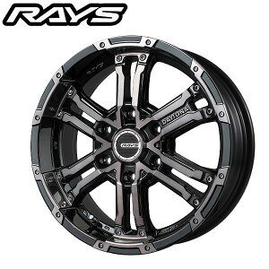RAYS レイズ TEAM DAYTONA チームデイトナ FDX コレクション Clear Black (K1) 16×6.5J 6H PCD139 +38 アルミホイール1本