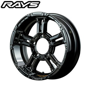 RAYS レイズ TEAM DAYTONA チームデイトナ FDX-J Black (BNN) 16×5.5J 5H PCD139 +00 アルミホイール1本 ジムニーシエラ JB74W