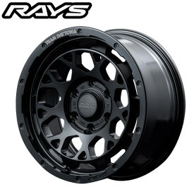 RAYS レイズ TEAM DAYTONA チームデイトナ M9+ Semigloss Black (BOJ) 16×6.5J 6H PCD139 +38 アルミホイール1本