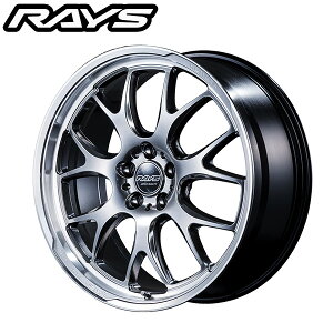 RAYS CY z HOMURA 2X7RA Grace Silver/Rim DMC (QAJ) 19×8.0J 5H PCD114 +45 A~zC[1{