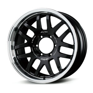 RAYS CY ALAP G[bv 07X Black/Rim Diamond Cut (BD) 18×8.0J 6H PCD139 +38 A~zC[1{