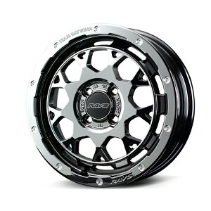 RAYS ���C�Y TEAM DAYTONA �`�[���f�C�g�i M9+ COLLECTION ���C�Y�u���b�N���^���R�[�g RAYS Black Metal Coat (SNL) 15×5.0J 4H PCD100 +47 �A���~�z�C�[��1�{