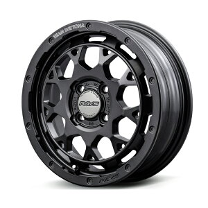 RAYS レイズ TEAM DAYTONA チームデイトナ M9+ SPEC-M Semigloss Super Dark Gunmetal (AOJ) 15×5.0J 4H PCD100 +47 アルミホイール1本