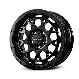 RAYS ���C�Y TEAM DAYTONA �`�[���f�C�g�i RS M9+ Glossy Black (BXZ) 16×7.0J 5H PCD114 +37 �A���~�z�C�[��1�{