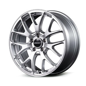 RAYS ���C�Y �z���� HOMURA RS 2X7FA-C Sunlihght Silver (5SU) 18×7.5J 5H PCD114 +52 �A���~�z�C�[��1�{
