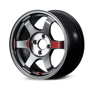 RAYS ���C�Y VOLK RACING �{���N���[�V���O TE37SAGA SL Pressed Graphite (PG) 15×8.0J 5H PCD114 +35 �A���~�z�C�[��1�{