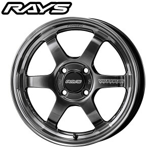 RAYS CY VOLK RACING {N[VO TE37KCR PM Shining Black Metal/FDMC Rim (HF) 15×5.5J 4H PCD100 +45 A~zC[1{