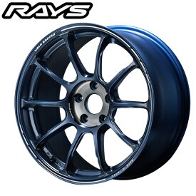 RAYS レイズ VOLK RACING ボルクレーシング ZE40 TIME ATTACK EDITION3 Metallic Blue/Matte BK Clear (LM) 17×7.5J 4H PCD98 +34 アルミホイール1本