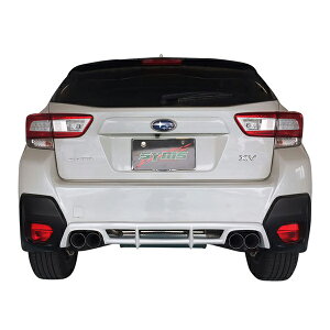 SYMS シムスレーシング リヤマフラー&ガーニッシュセット カラード/ピュアレッド XV DBA-,3BA-GT3 GT7 個人宅配送不可 沖縄・離島は要確認