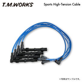 T.M.WORKS スポーツハイテンションケーブル ローバー ミニ H8〜 A/C付き