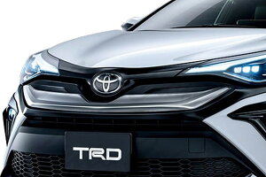 TRD Street Monster フロントバンパーガーニッシュ ブラック(212)+金属調シルバー C-HR NGX10 NGX50 ZYX11 19/10〜