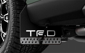 TRD マッドフラップ ブラック RAV4 MXAA52 MXAA54 AXAH52 AXAH54 19/4〜 除くマッドガード047 、サイドスカート512、リヤバンパースポイラー513 付車