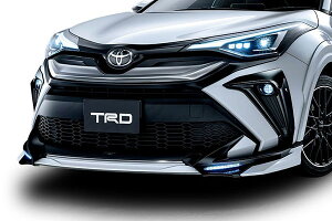 TRD Street Monster フロントスポイラー(LED付) 未塗装 C-HR NGX10 NGX50 ZYX11 19/10〜 ※北海道は送料11000円(税別) 沖縄・離島は要確認 ※個人宅配送×(営業所止め○ 送料+1000円) 法人宛○