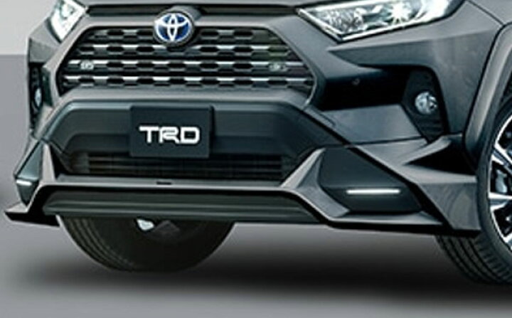 楽天市場】TRD フロントスポイラー(LED付) グレーメタリック(1G3) RAV4 