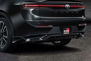 TRD GRリヤバンパースポイラー ブラック クラウン AZSH35 TZSH35 22/7〜 クロスオーバー 除くカーカバー(防炎タイプ)(純正用品)付車 ※北海道は送料11000円(税別) 沖縄・離島は要確認 ※個人宅配送×(