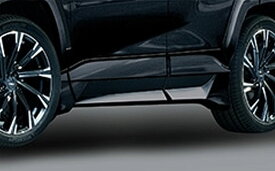 TRD サイドスカート アティチュードブラックマイカ(218) RAV4 MXAA52 MXAA54 AXAH52 AXAH54 19/4〜 ※北海道は送料11000円(税別) 沖縄・離島は要確認 ※個人宅配送×(営業所止め○ 送料+1000円) 法人宛○