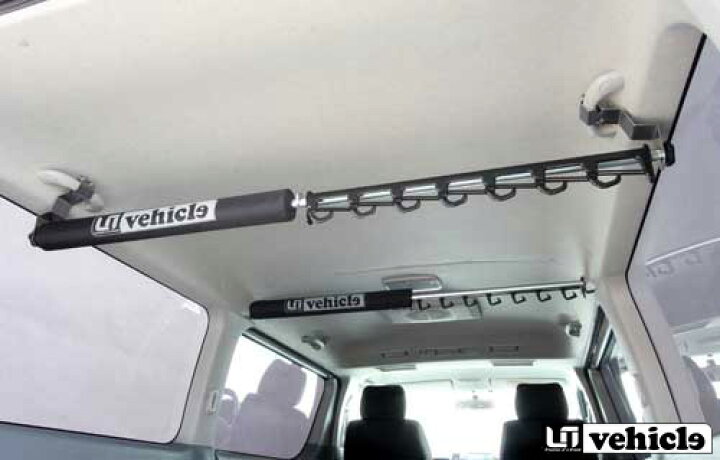 楽天市場】UIvehicle ロッドホルダー 標準セット (6本) グレー 