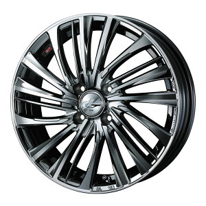 WEDS LEONIS FS �A���~�z�C�[��1�{ 14X4.5J 4H PCD100 +45 (�u���b�N���^���R�[�g/�~���[�J�b BMCMC) �E�F�b�Y ���I�j�X 4�{�w���ő�������