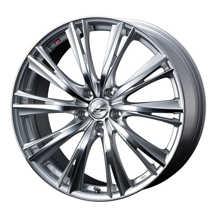 楽天市場】WEDS LEONIS WX アルミホイール4本セット 18X7.0J 5H PCD100 