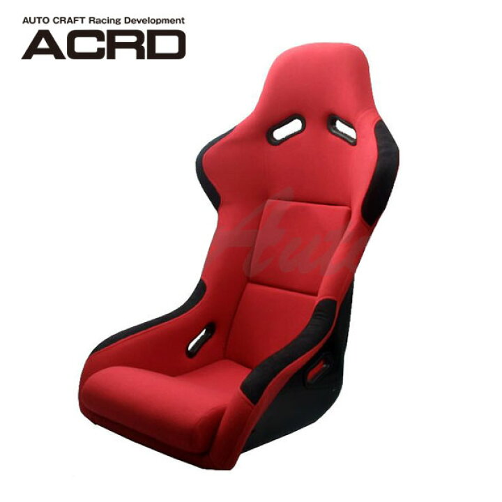 楽天市場】[ACRD] オリジナル フルバケットシート レッド 沖縄・離島は 