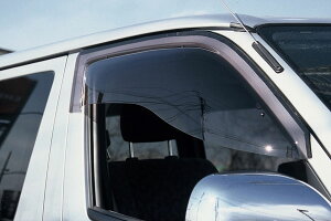 OXバイザー オックスバイザー スポーティーカット フロント用 左右セット ハイエース 200系 H25/12〜 後期