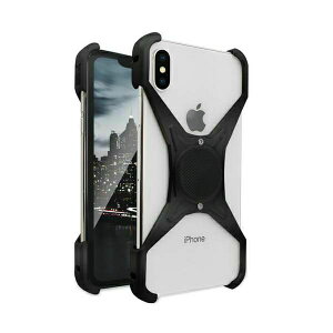 ROKFORM i-Phone XS/X �v���f�^�[ �X�}�z�z���_�[ �u���b�N