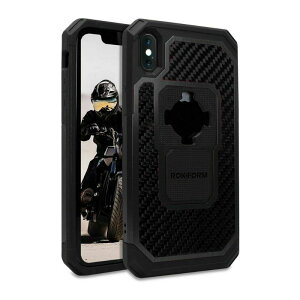 ROKFORM i-Phone XS/X Fusion Pro �X�}�z�z���_�[ �u���b�N
