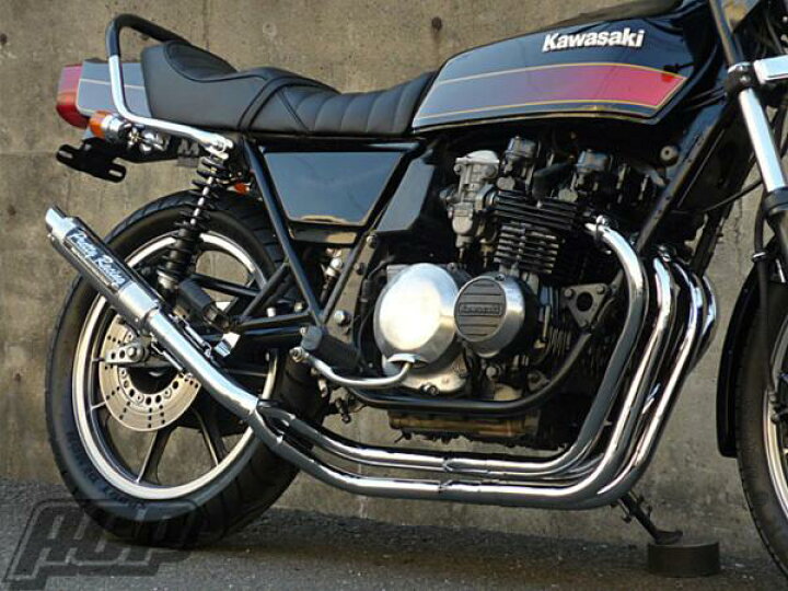 楽天市場】プリティー製 Z400FX E1〜E3 改 タイプ3 4-2-1 マフラー 