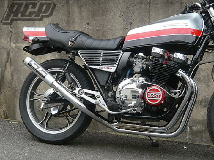 楽天市場】プリティー製 XJ400 流 タイプ2 4-2-1 マフラー  