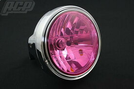 楽天市場 ピンク ヘッドライト ライト ランプ パーツ バイク用品 車用品 バイク用品の通販