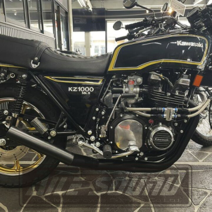 楽天市場】Z1000MK2 エルサウンド ショート管 ブラック マフラー【新品 