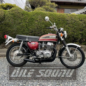 CB750K K0~K7 エルサウンド ショート管 ブラック マフラー【新品】AILE SOUND