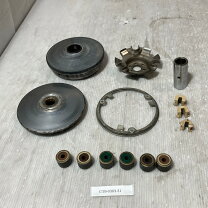 楽天市場】スカイウェイブ250 CJ41A CJ42A CJ43A メッキ プーリー 