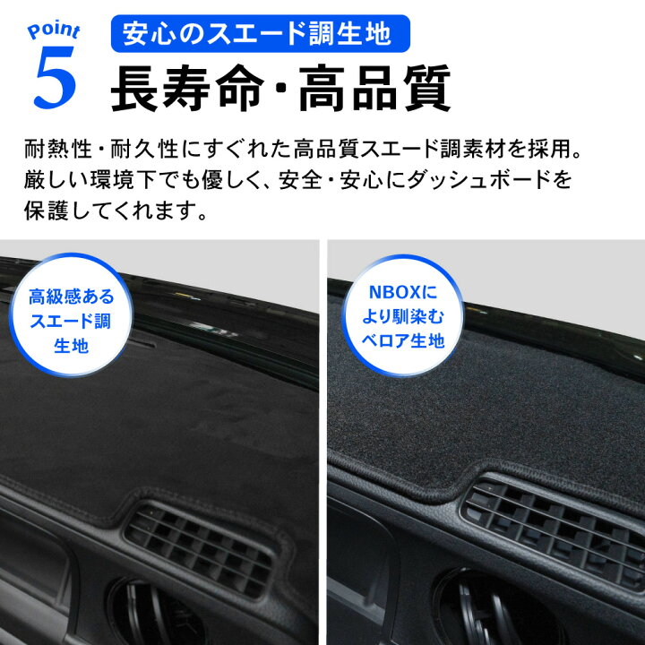 楽天市場】N-BOX NBOX ダッシュボードマット nbox n-box ダッシュ 