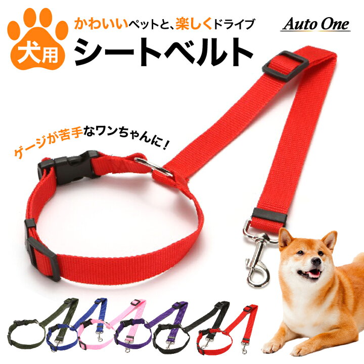 楽天市場 選べる6色 ペットシートベルト ペット ベルト 車 犬 犬用 シート 後部座席用 防水 車 車載 車用 後部座席 軽自動車 愛犬 飛び出し 防止 フック 落下 簡単取付 犬用 猫 猫用 イヌ いぬ Yff Autoone