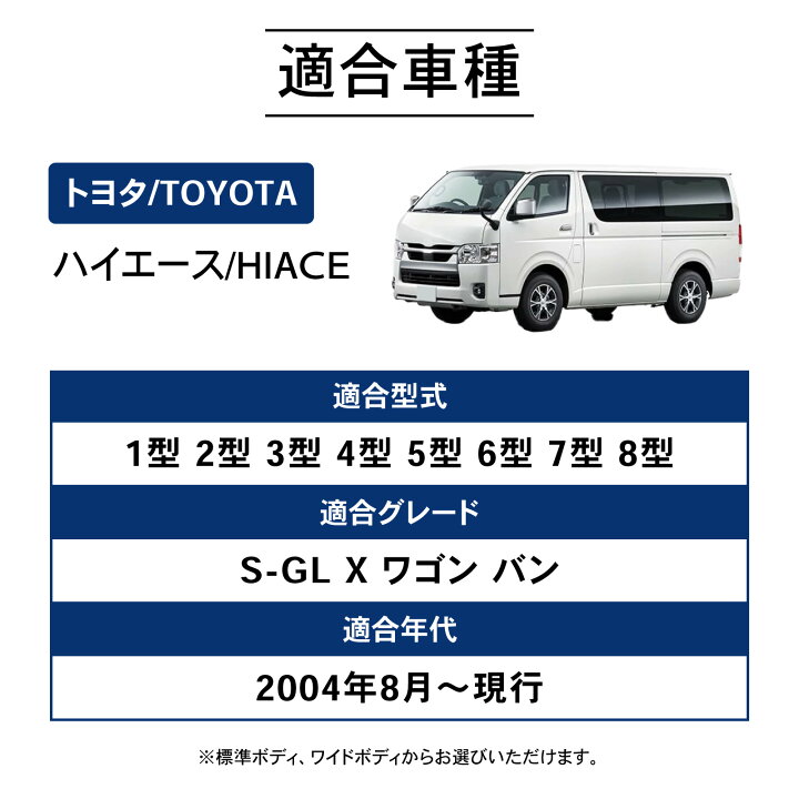 24年製 8型ハイエース 新車外し×4本