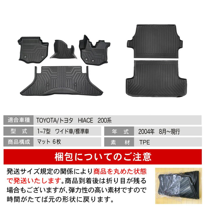 楽天市場】ハイエース 200系 1型 2型 3型 4型 5型 6型 7型 8型 フロア 