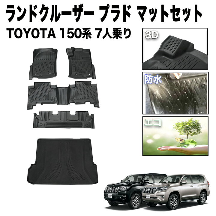 楽天市場】【エントリーでポイント10倍!! 】プラド フロアマット 