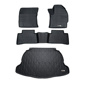 【カー用品のCRAFT WORKS(クラフトワークス)】カローラクロス フロアマット 10系 フロア マット ラゲッジマット ラゲージ マット トランク ラバー 防水 防汚 汚れ 防止 3D ラゲージ カスタム