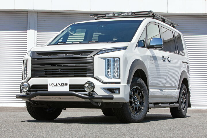 楽天市場】JAOS フロントグリル 塗装品 マットブラック デリカ D:5 19+  