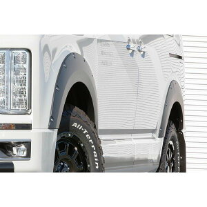 JAOS フェンダーガーニッシュ type-X 塗装品 マットブラック デリカ D:5 新型ディーゼル(3DA-CV1W) 19.02〜用 B135306MBZ ※適合確認