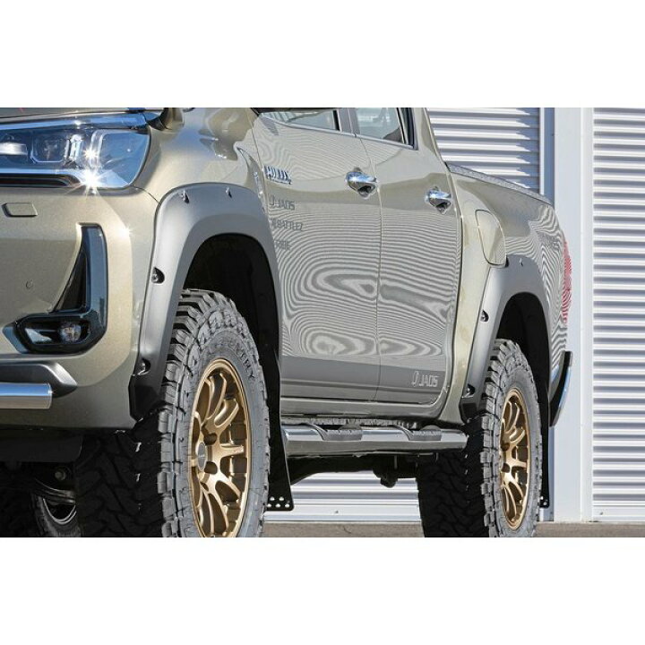 楽天市場】JAOS オーバーフェンダー type-X 塗装品 マットブラック 