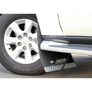 JAOS マッドガードIII フロントセット ブラック パジェロ V60/70系 ALL 99.09-06.09用 B622327F ※適合確認